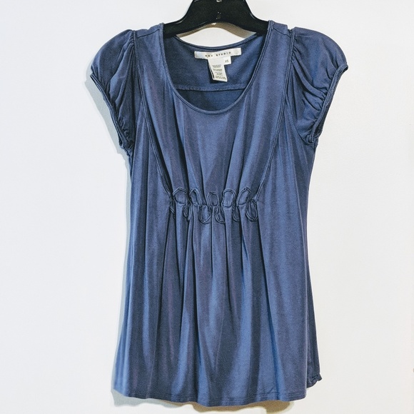 Ruch-detail Short-sleeve Top - Picture 1 of 3